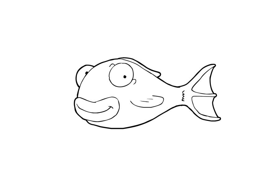 poisson Coloriage poisson