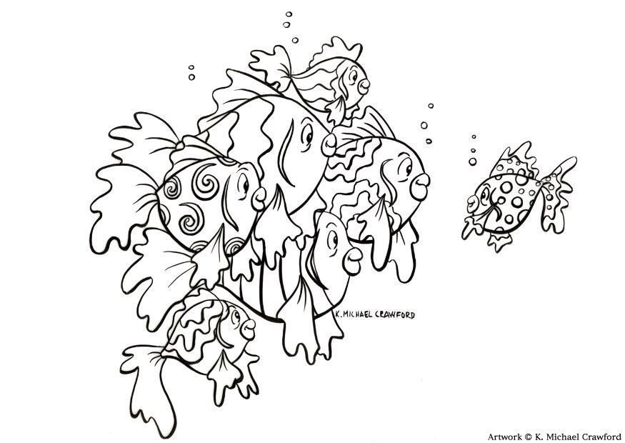 poissons Coloriage poissons