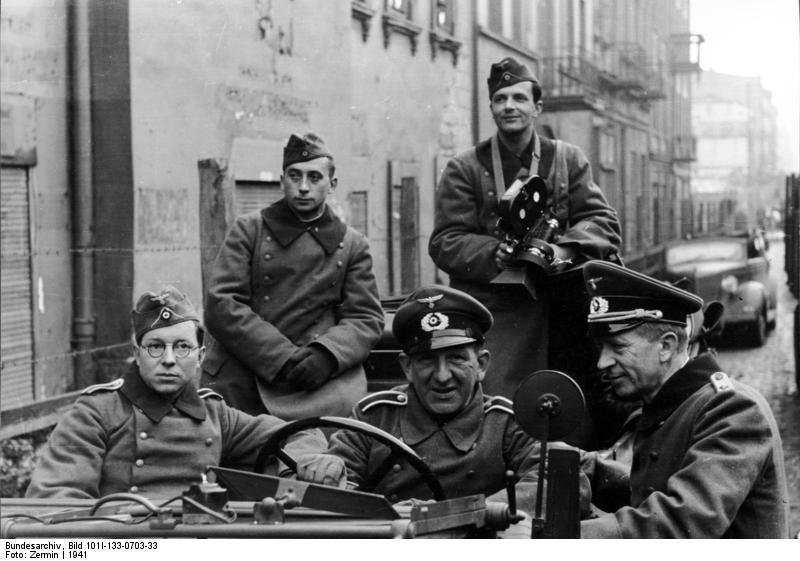 pologne - ghetto litzmannstadt - soldats allemands Photo pologne - ghetto litzmannstadt - soldats allemands