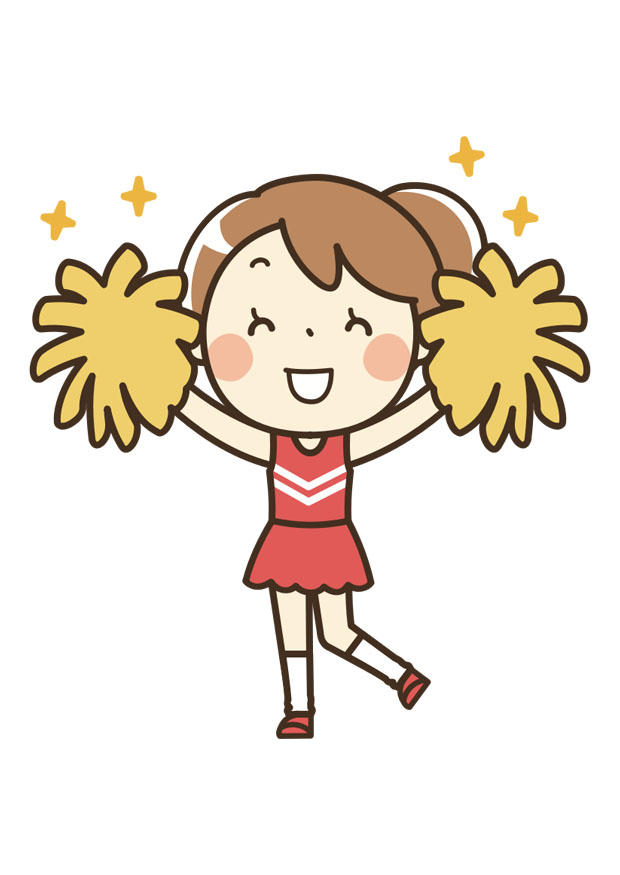 pom-pom girl Image pom-pom girl