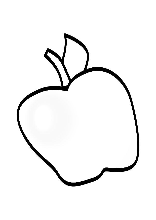 pomme Coloriage pomme