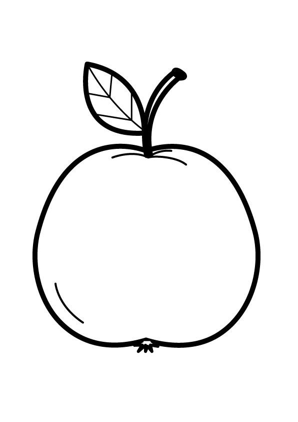 pomme Coloriage pomme