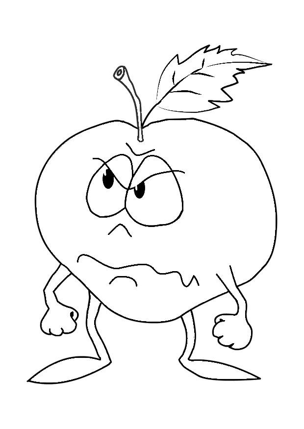 pomme Coloriage pomme