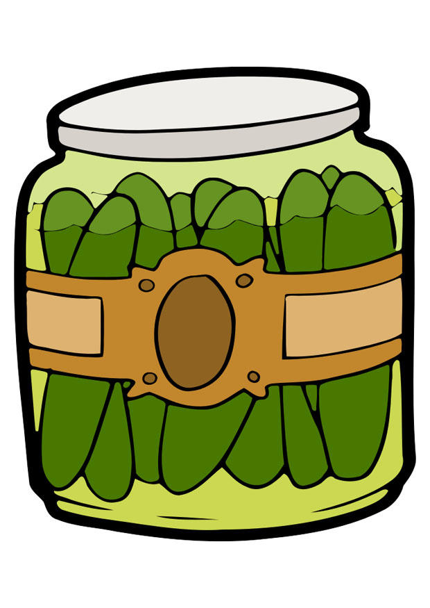 pot de cornichons Image pot de cornichons