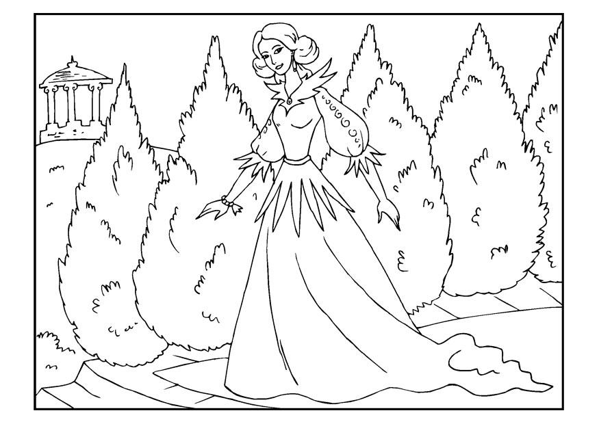 princesse Coloriage princesse