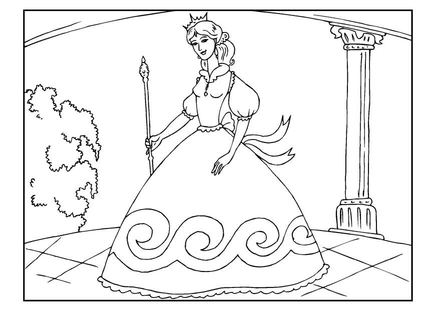 princesse Coloriage princesse