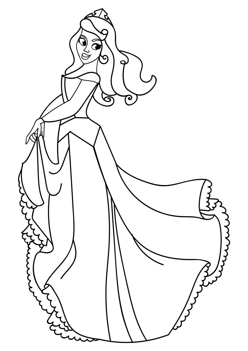 princesse Coloriage princesse