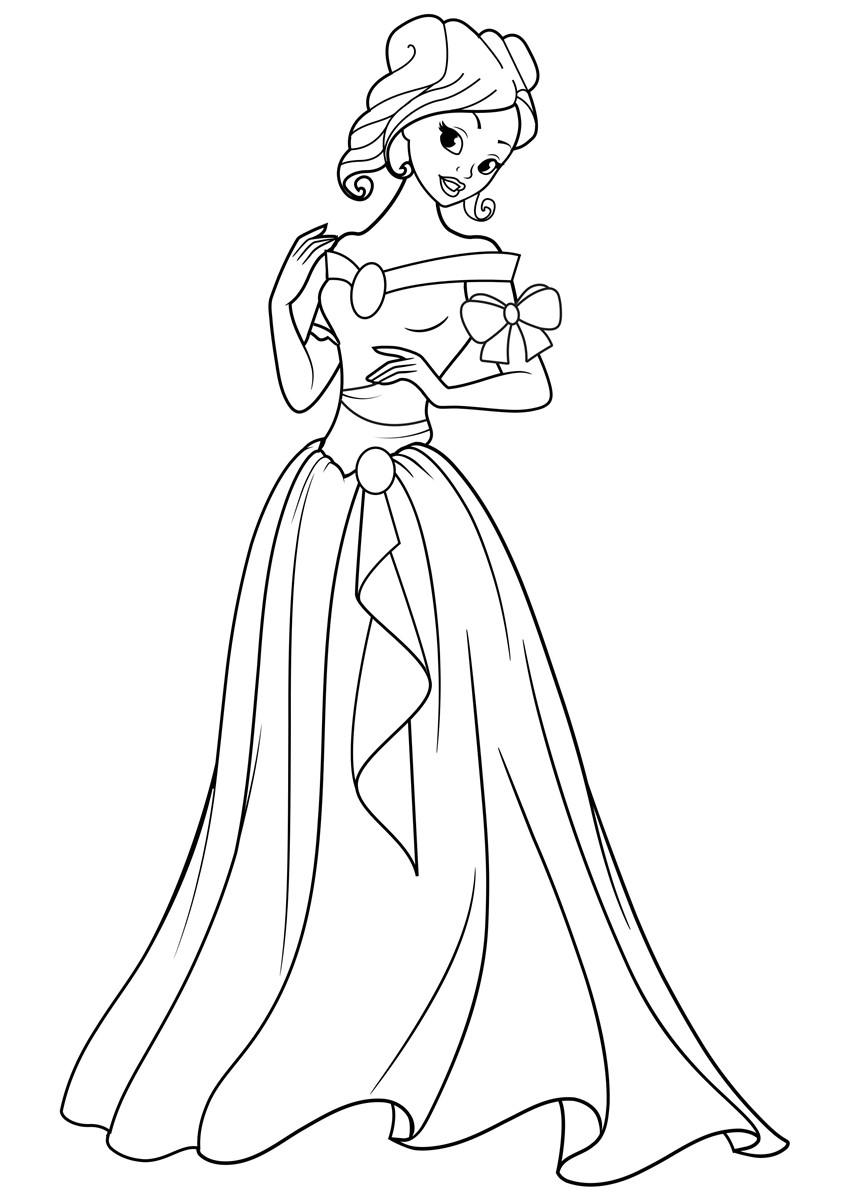princesse Coloriage princesse