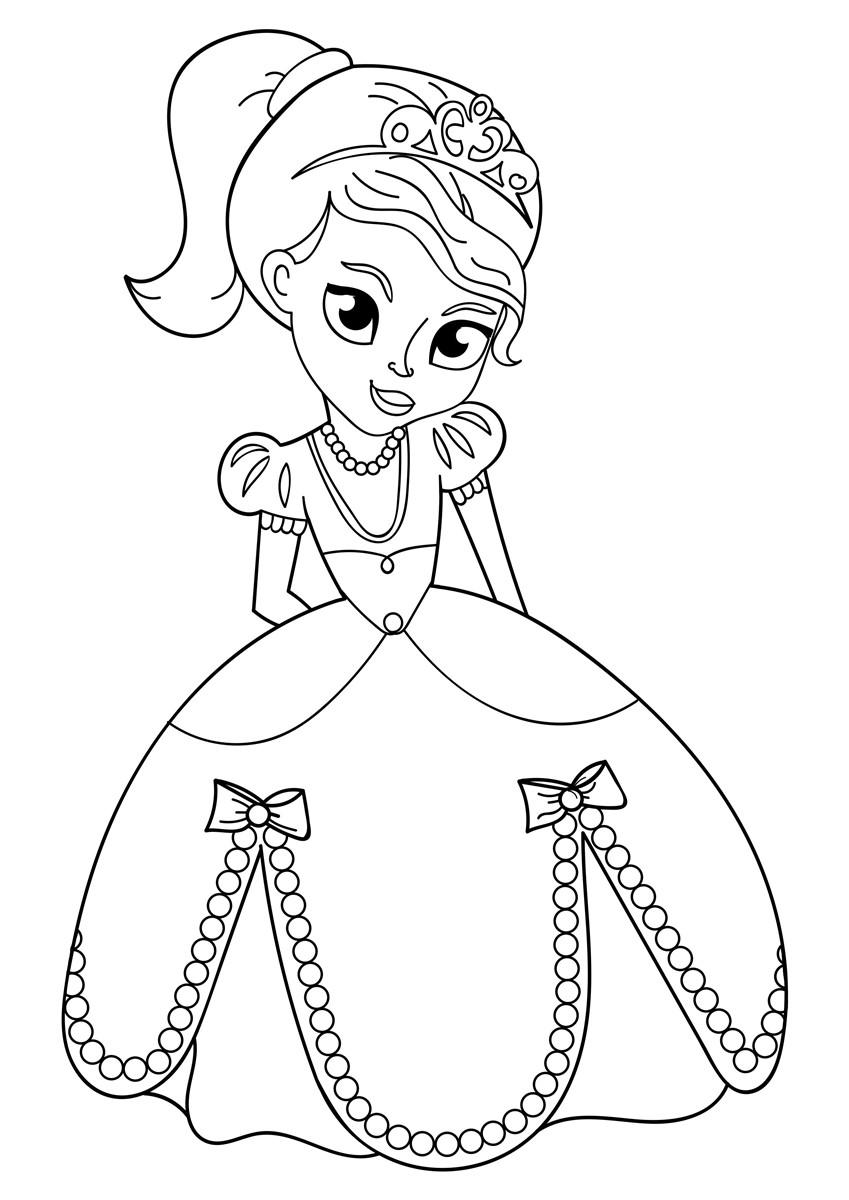 princesse Coloriage princesse