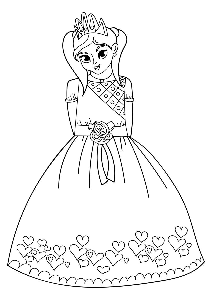 princesse Coloriage princesse