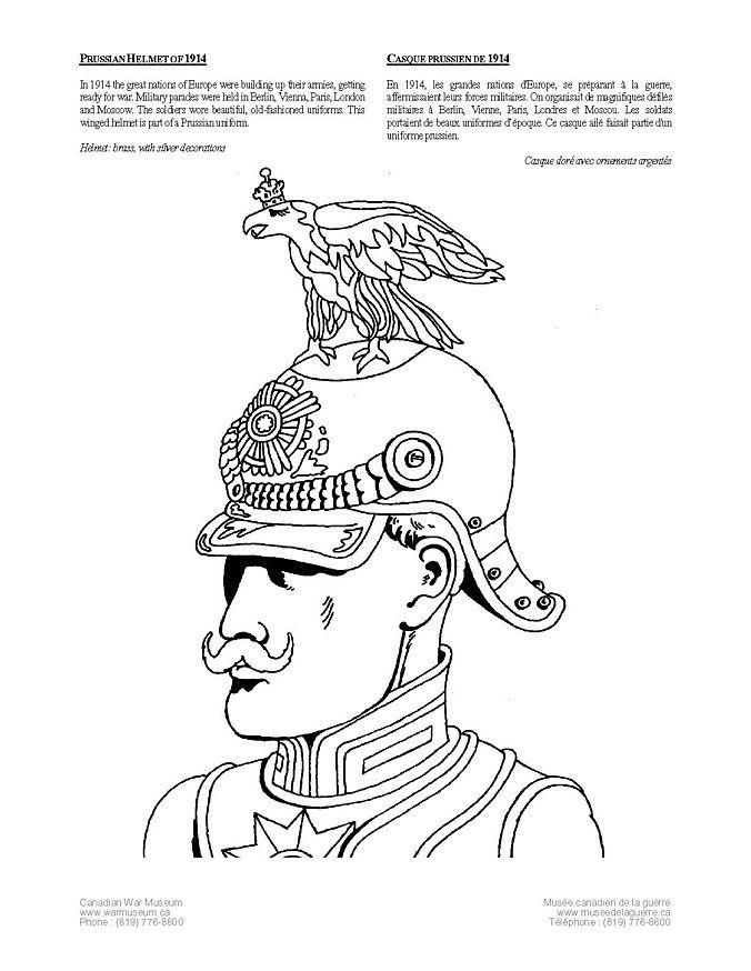 prussien Coloriage prussien