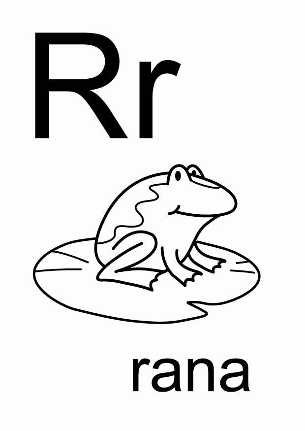 r Coloriage r