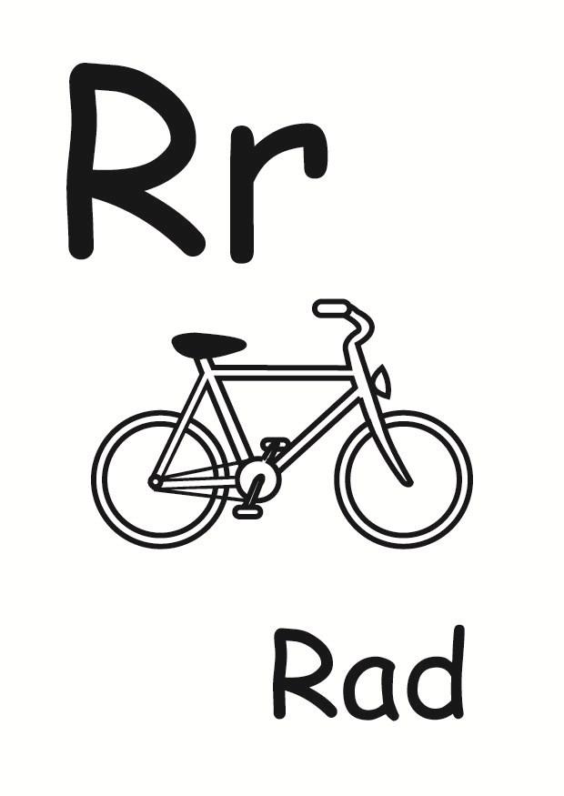 r Coloriage r