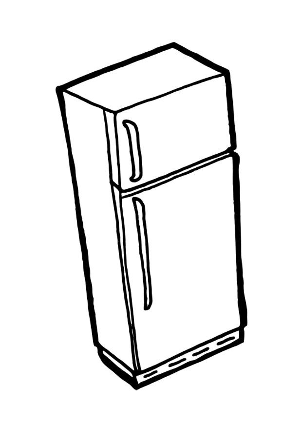 rA©frigA©rateur avec congA©lateur Coloriage rA©frigA©rateur avec congA©lateur