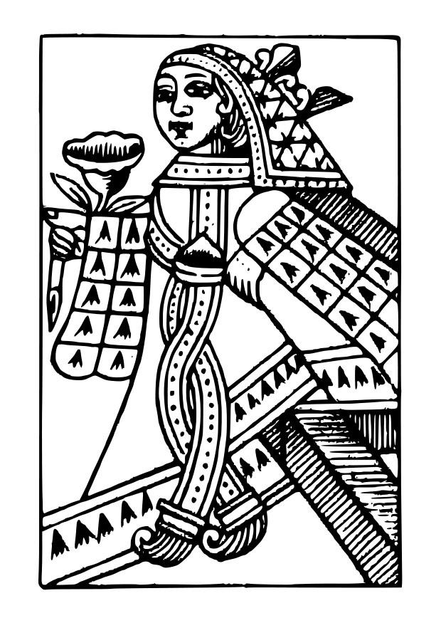 reine Coloriage reine