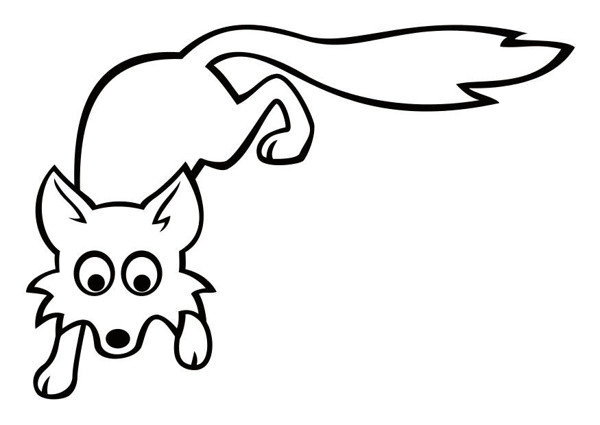 renard Coloriage renard