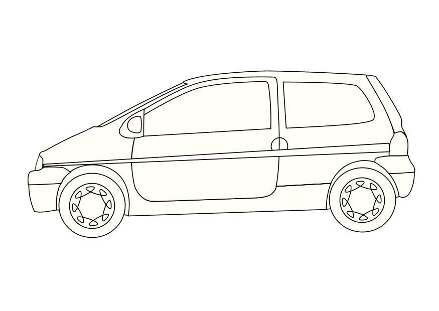 renault twingo Coloriage renault twingo