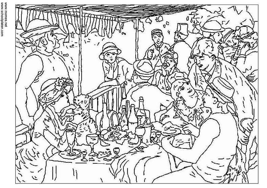 renoir Coloriage renoir