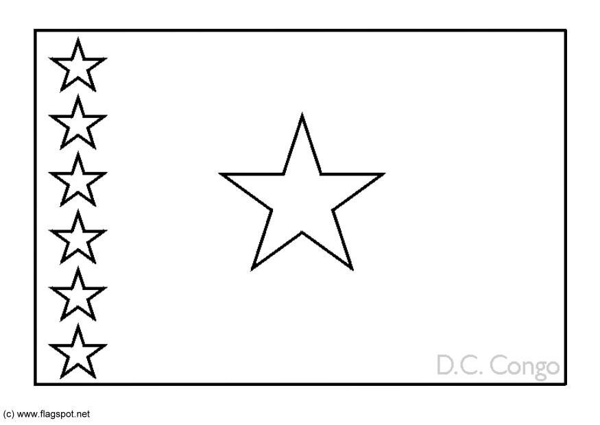 rA©publique dA©mocratique du congo Coloriage rA©publique dA©mocratique du congo
