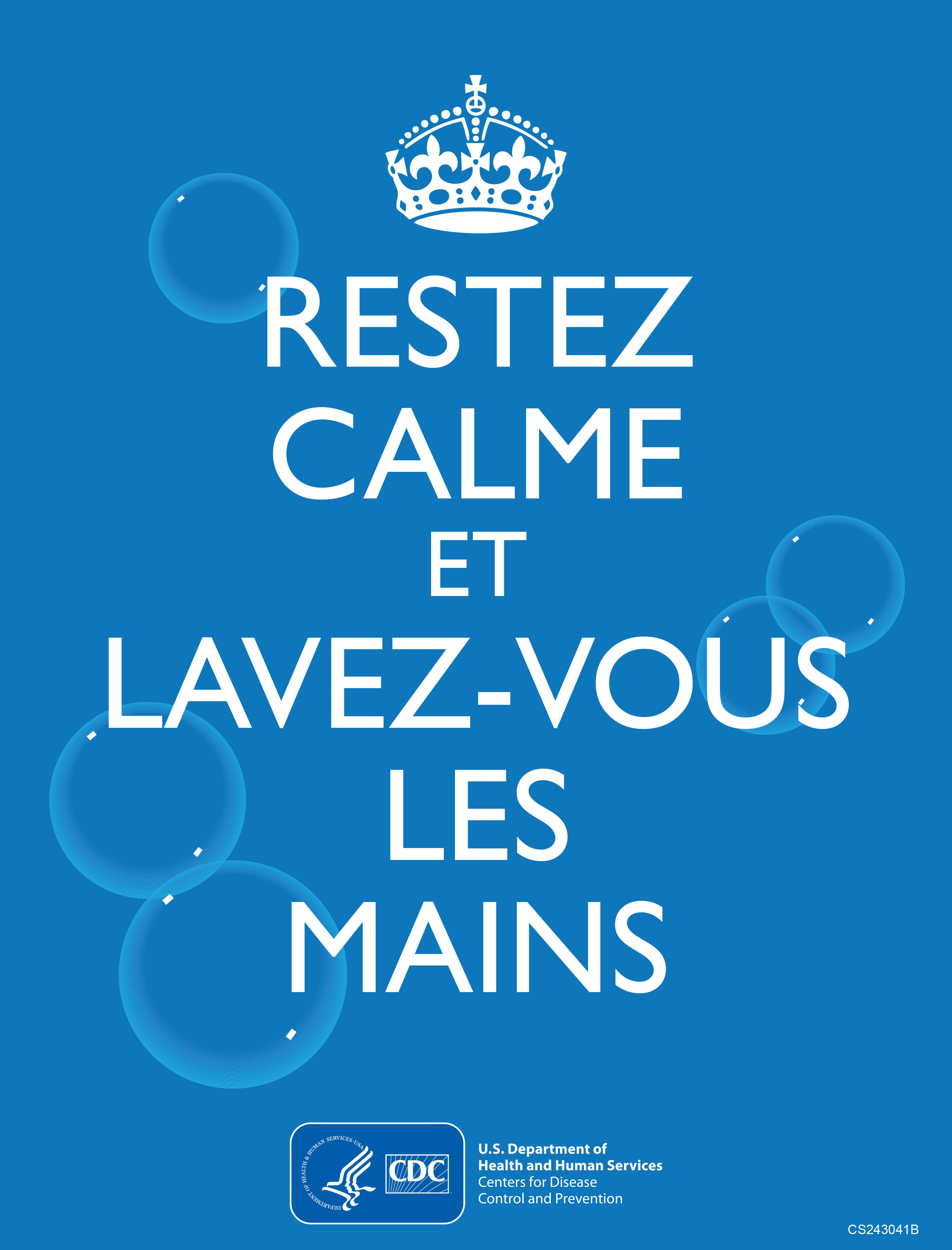 restez calme et lavez-vous les mains Image restez calme et lavez-vous les mains