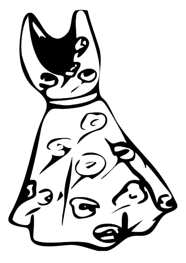 robe Coloriage robe