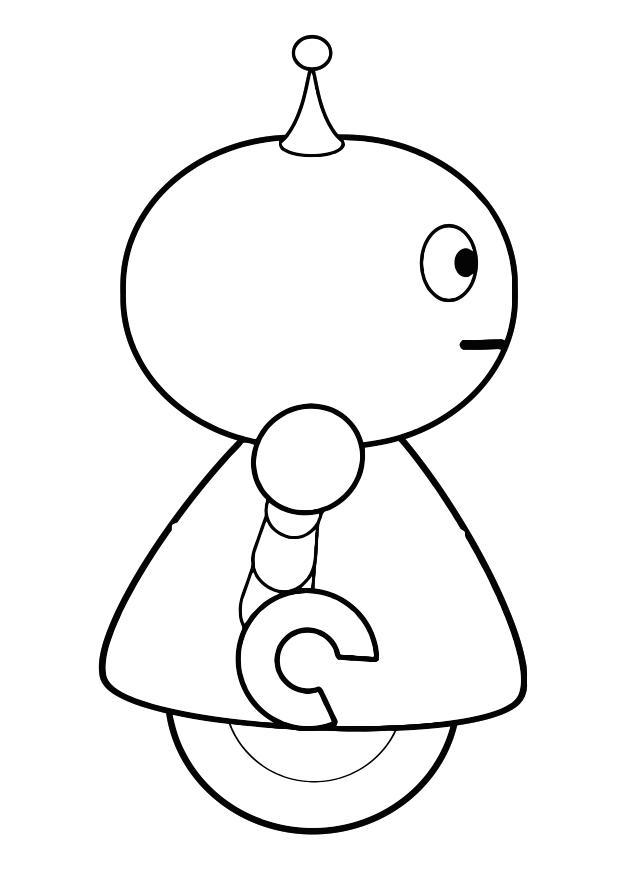 robot Coloriage robot