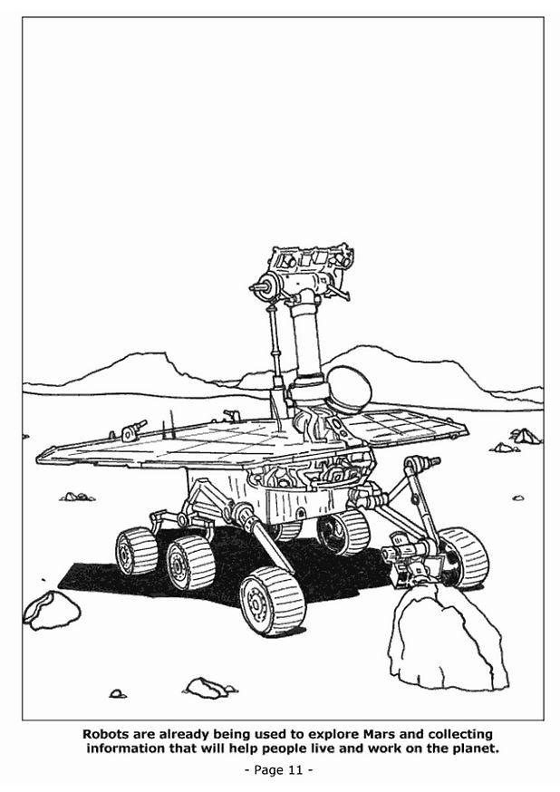 robot Coloriage robot