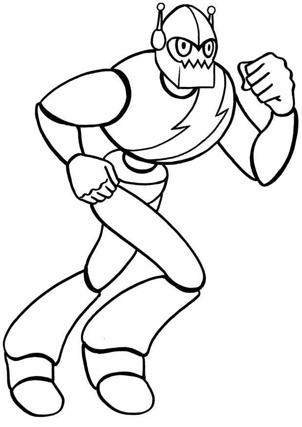 robot Coloriage robot