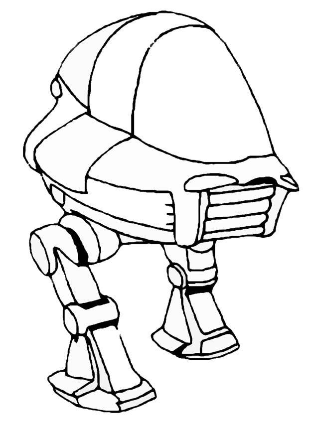 robot Coloriage robot
