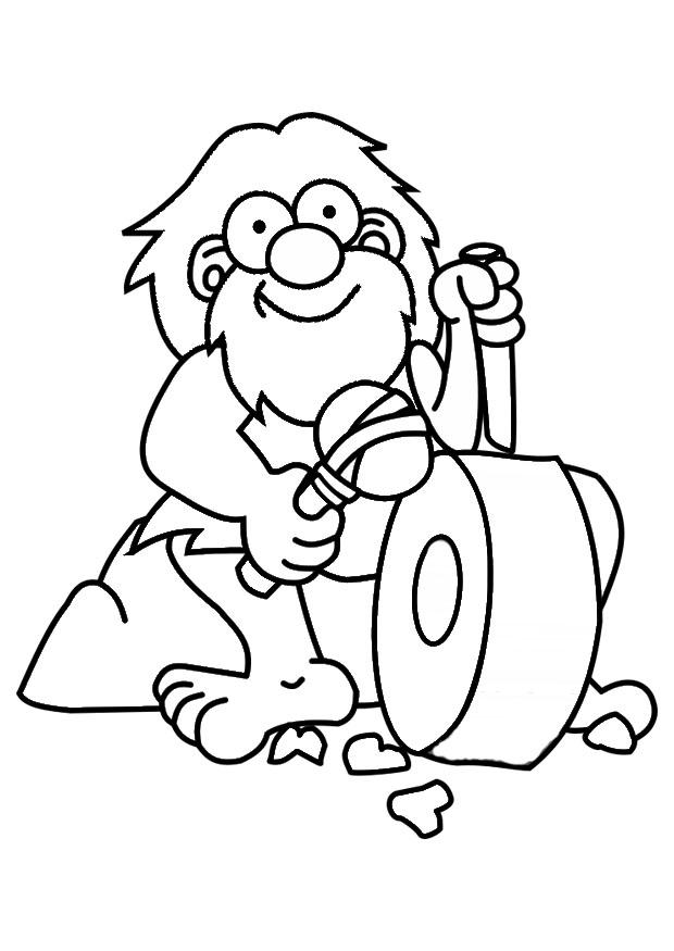 roue Coloriage roue