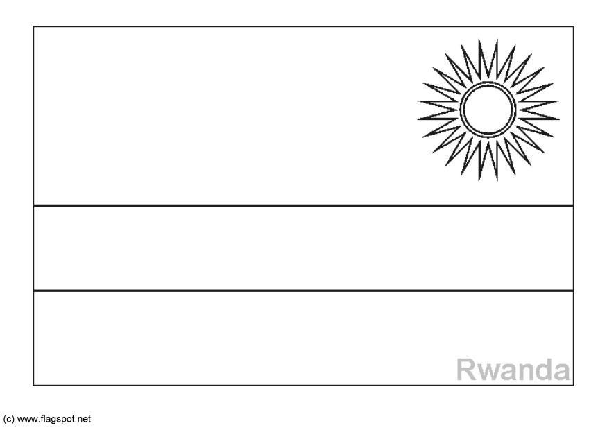 rwanda Coloriage rwanda