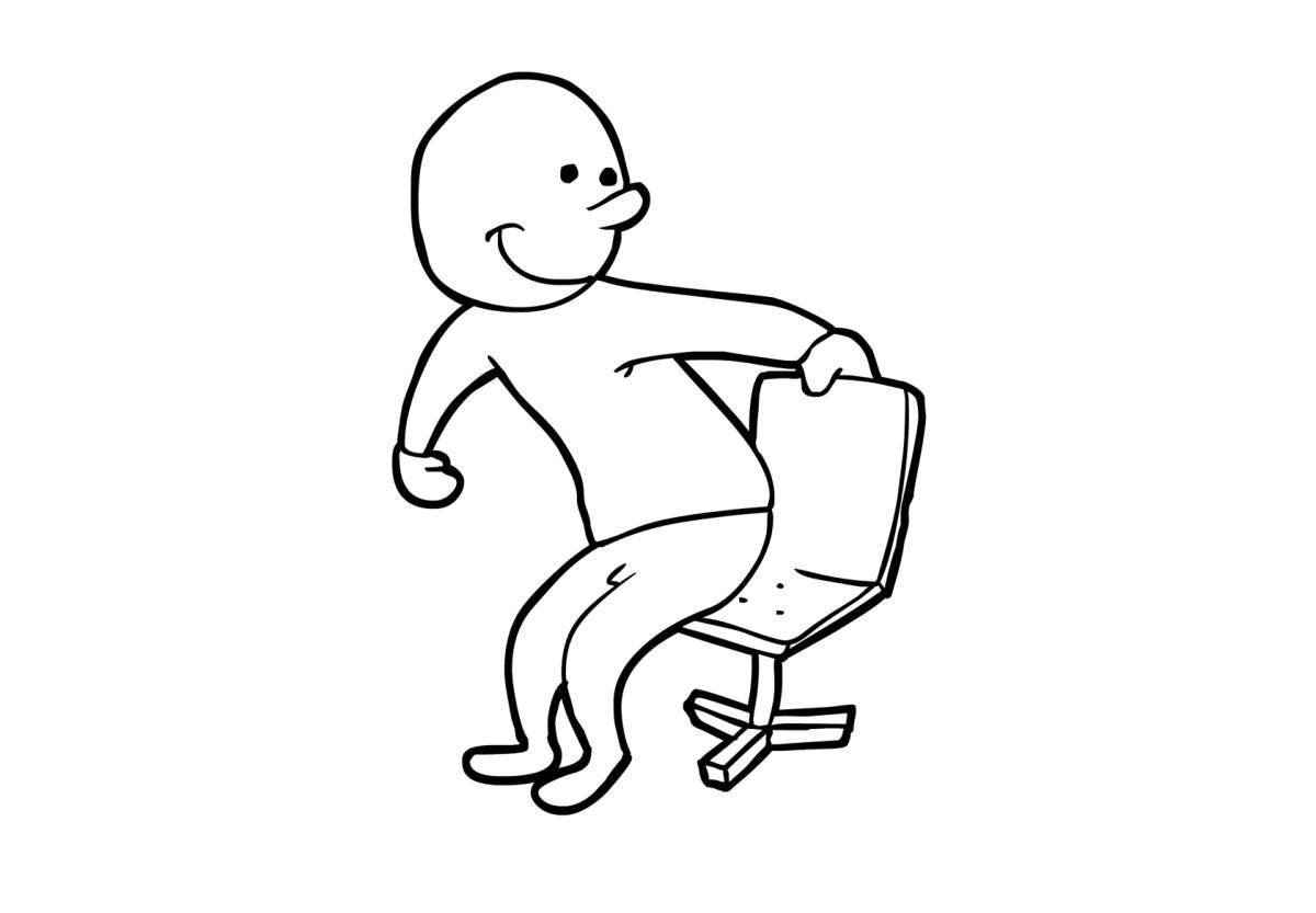 Coloriage sasseoir