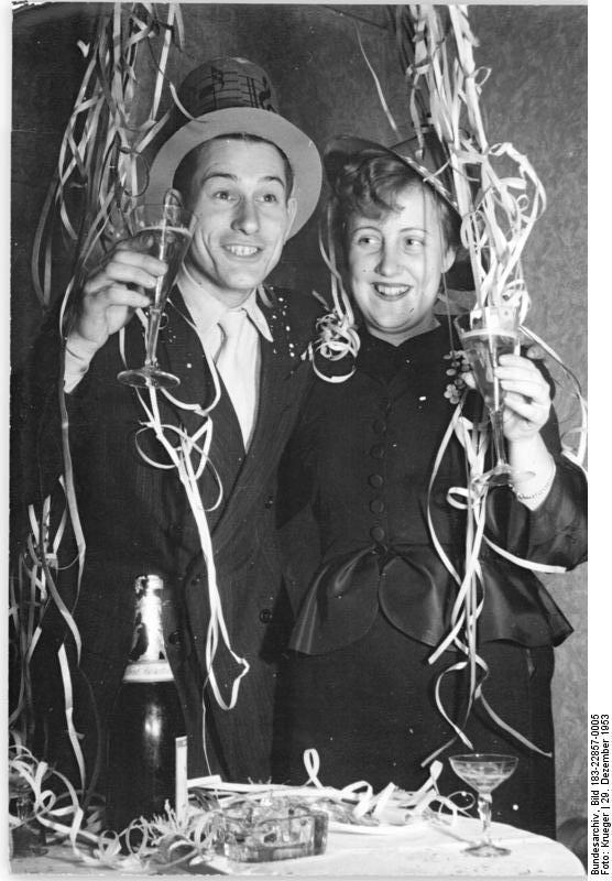 saint-silvestre 1953 Photo saint-silvestre 1953