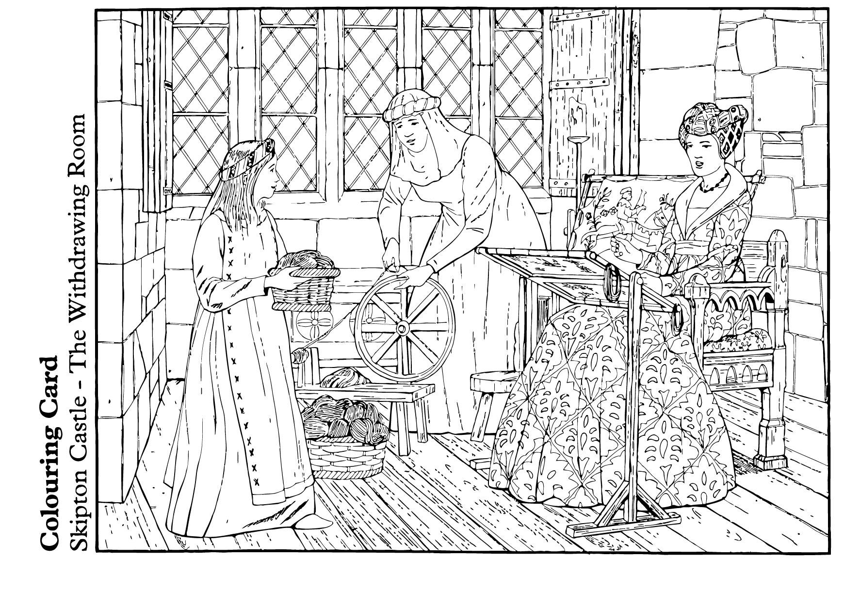 salle de rA©ception Coloriage salle de rA©ception
