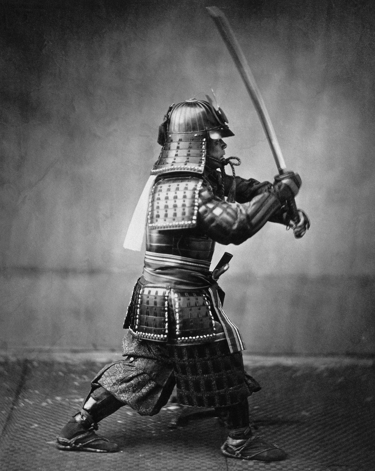 samouraA¯ avec A©pA©e Photo samouraA¯ avec A©pA©e