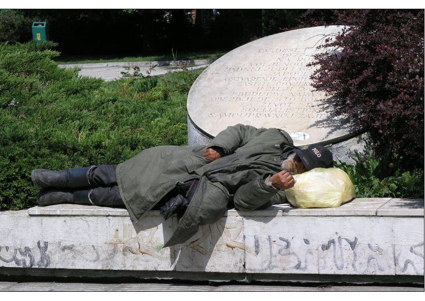 sans abris A sarajevo Photo sans abris A sarajevo