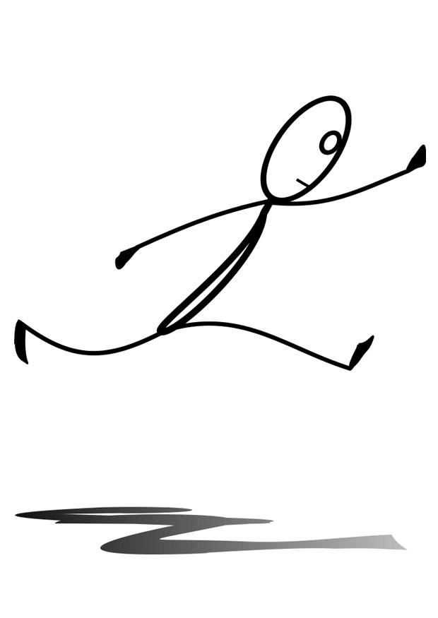 sauter Coloriage sauter
