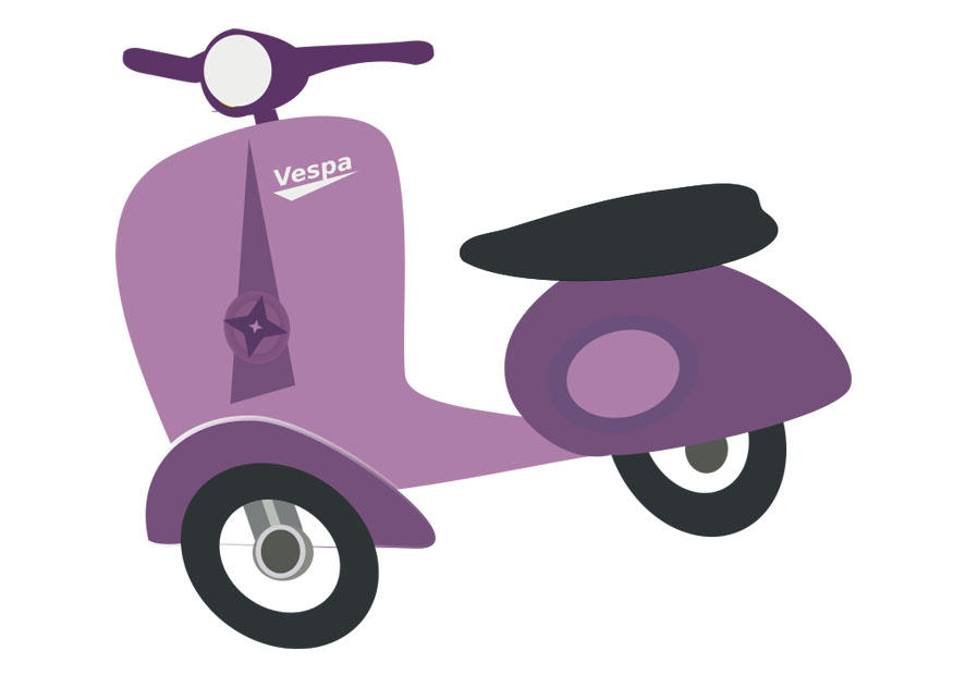 scooter - vespa Image scooter - vespa