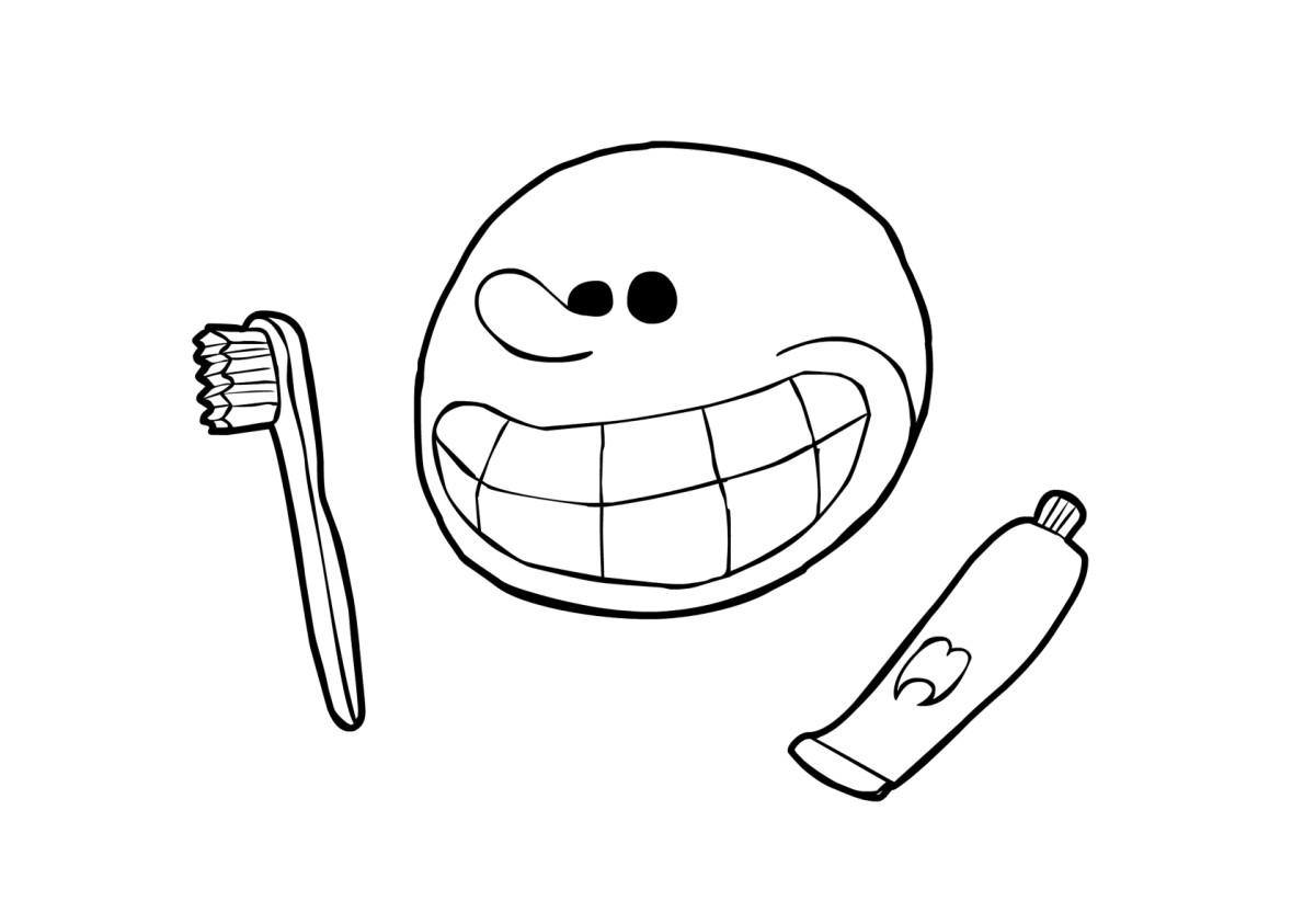 se brosser les dents Coloriage se brosser les dents