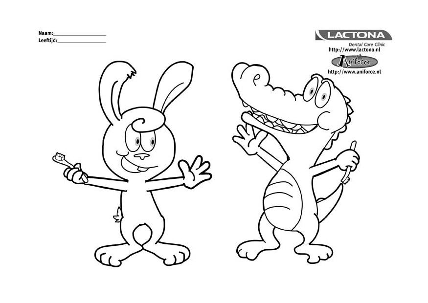 se brosser les dents Coloriage se brosser les dents