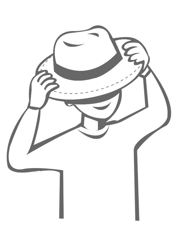 se couvrir Coloriage se couvrir