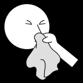 se moucher Coloriage se moucher