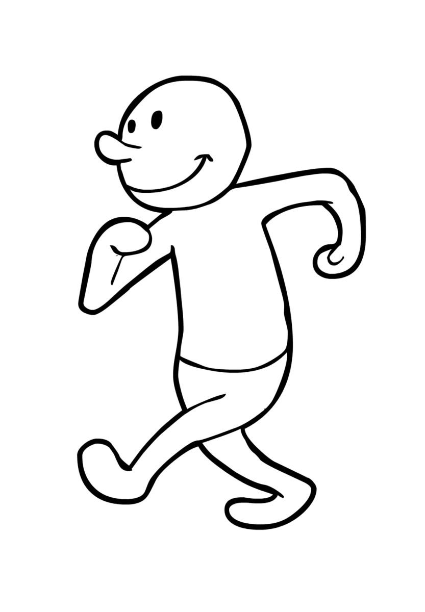 se promener Coloriage se promener