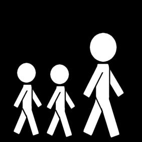 se promener en rang Coloriage se promener en rang