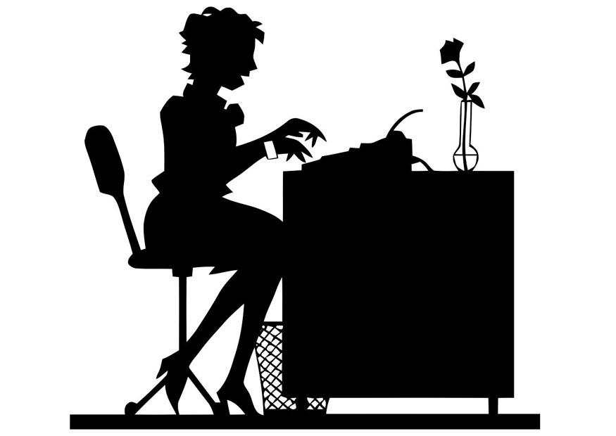 secrA©taire Coloriage secrA©taire