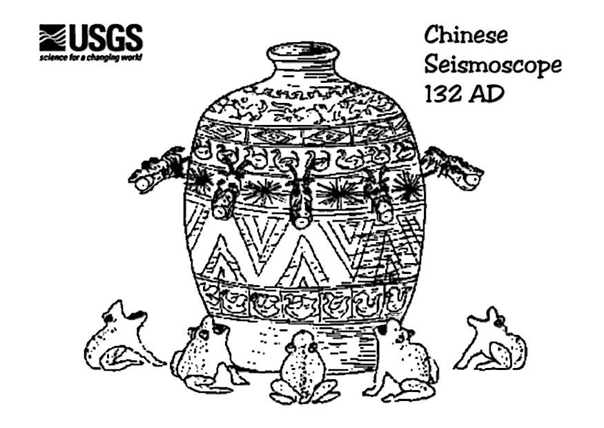 sA©ismoscope chinois Coloriage sA©ismoscope chinois