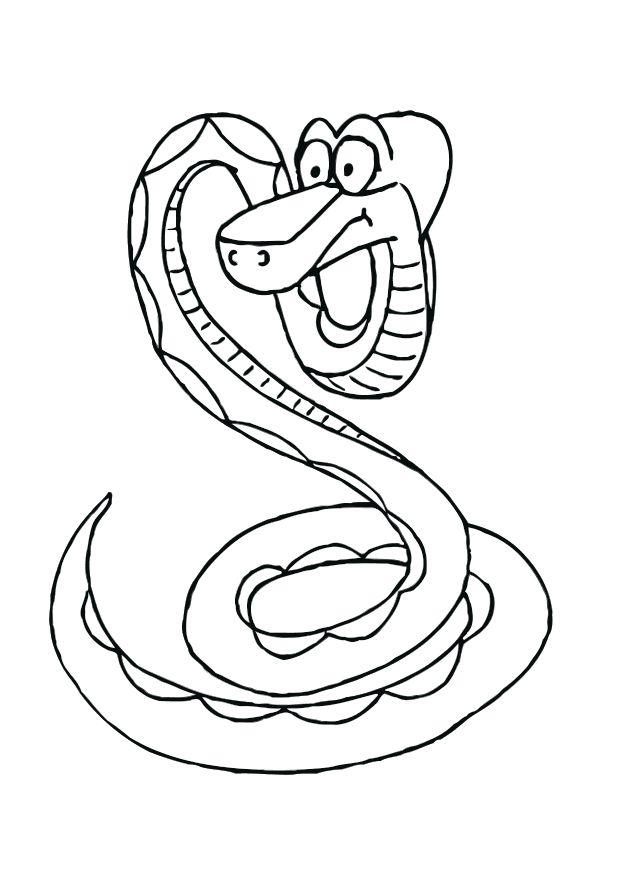 serpent Coloriage serpent