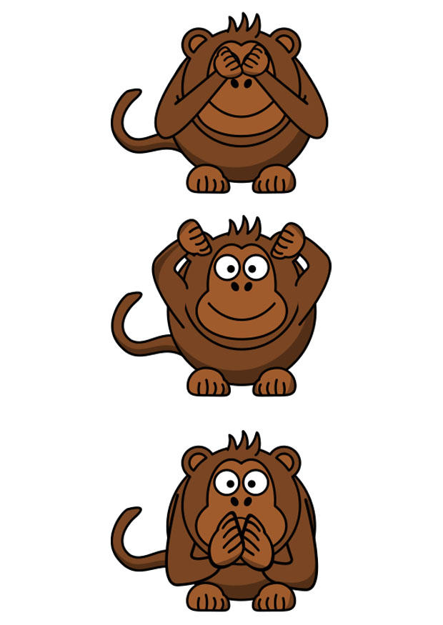 singes de la sagesse Image singes de la sagesse