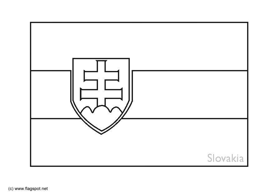 slovaquie Coloriage slovaquie