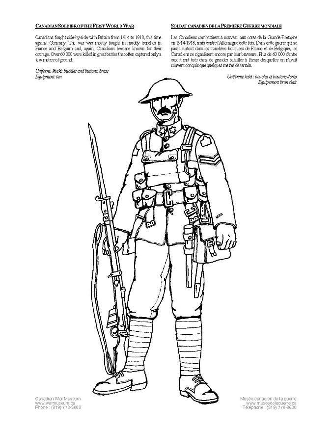 soldat Coloriage soldat